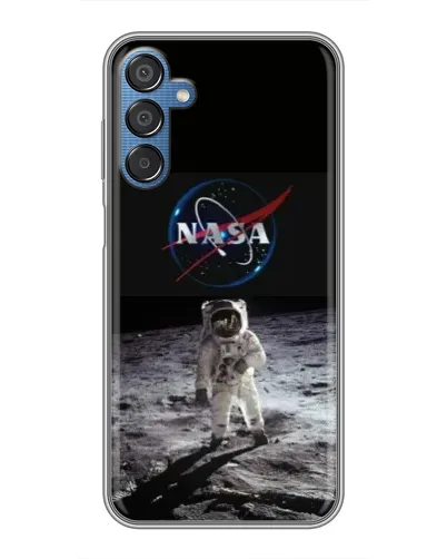 Чехол для Samsung Galaxy M15 (M156) с картинкой «Астронавт на Луне»