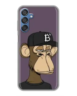 Чехол для Samsung Galaxy M15 (M156) с картинкой «Bored Ape в кепке» Чехол для Samsung Galaxy M15 (M156) с картинкой «Bored Ape в кепке»