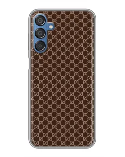 Чехол для Samsung Galaxy M15 (M156) с картинкой «Gucci — шоколадная сетка»