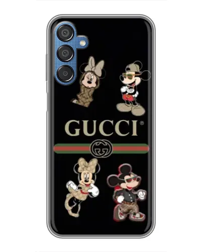 Чехол для Samsung Galaxy M15 (M156) с картинкой «Gucci — герои Disney и монограмма» Чехол для Samsung Galaxy M15 (M156) с картинкой «Gucci — герои Disney и монограмма»
