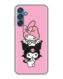 Чехол для Samsung Galaxy M15 (M156) с картинкой «My Melody и Kuromi»