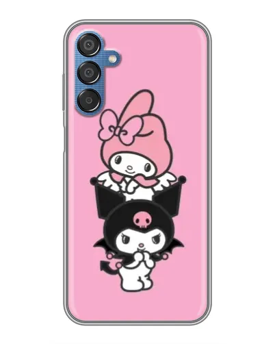 Чехол для Samsung Galaxy M15 (M156) с картинкой «My Melody и Kuromi»