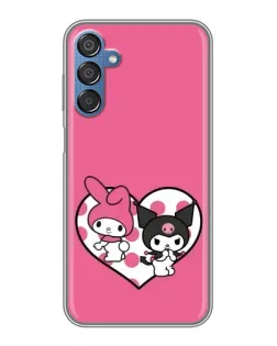 Чехол для Samsung Galaxy M15 (M156) с картинкой «Kuromi и My Melody»