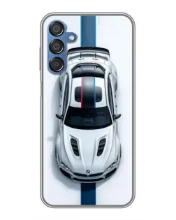 Чехол для Samsung Galaxy M15 (M156) с картинкой «Вид сверху — BMW M»