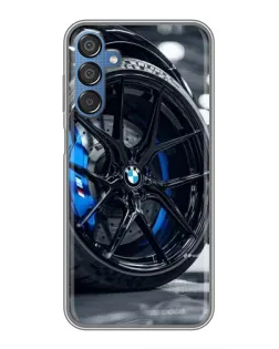 Чехол для Samsung Galaxy M15 (M156) с картинкой «Колесо BMW вблизи» Чехол для Samsung Galaxy M15 (M156) с картинкой «Колесо BMW вблизи»
