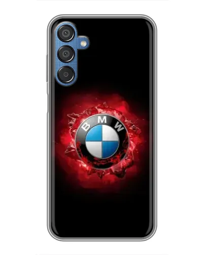 Чехол для Samsung Galaxy M15 (M156) с картинкой «Логотип BMW — вспышка»