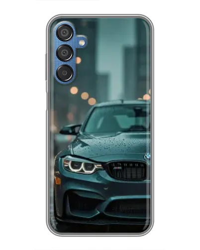 Чехол для Samsung Galaxy M15 (M156) с картинкой «BMW в огнях города»