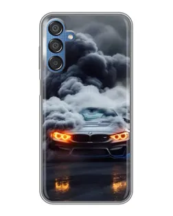 Чехол для Samsung Galaxy M15 (M156) с картинкой «BMW в дыму» Чехол для Samsung Galaxy M15 (M156) с картинкой «BMW в дыму»