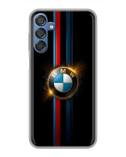 Чехол для Samsung Galaxy M15 (M156) с картинкой «BMW M-Power неон»