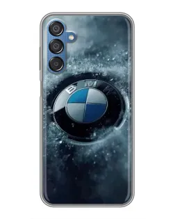 Чехол для Samsung Galaxy M15 (M156) с картинкой «Логотип BMW — лед» Чехол для Samsung Galaxy M15 (M156) с картинкой «Логотип BMW — лед»