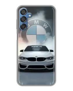 Чехол для Samsung Galaxy M15 (M156) с картинкой «BMW в белом дыму» Чехол для Samsung Galaxy M15 (M156) с картинкой «BMW в белом дыму»