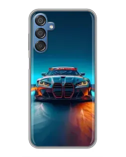 Чехол для Samsung Galaxy M15 (M156) с картинкой «BMW — огни неона» Чехол для Samsung Galaxy M15 (M156) с картинкой «BMW — огни неона»