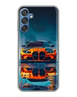 Чехол для Samsung Galaxy M15 (M156) с картинкой «BMW — золотая эмблема» Чехол для Samsung Galaxy M15 (M156) с картинкой «BMW — золотая эмблема»