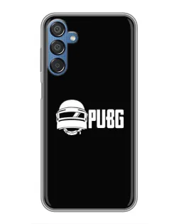 Чехол для Samsung Galaxy M15 (M156) с картинкой «PUBG — классический лого»