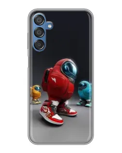 Чехол для Samsung Galaxy M15 (M156) с картинкой «Among Us — 3D стиль»