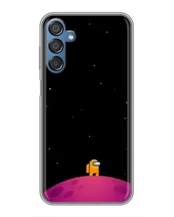 Чехол для Samsung Galaxy M15 (M156) с картинкой «Одинокий герой на планете»