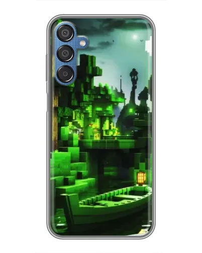 Чехол для Samsung Galaxy M15 (M156) с картинкой «Minecraft лесной пейзаж» Чехол для Samsung Galaxy M15 (M156) с картинкой «Minecraft лесной пейзаж»