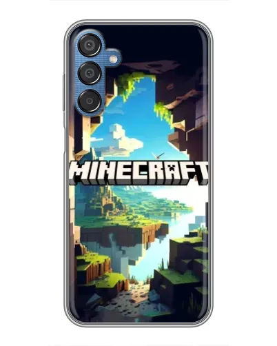 Чехол для Samsung Galaxy M15 (M156) с картинкой «Пещера Майнкрафт» Чехол для Samsung Galaxy M15 (M156) с картинкой «Пещера Майнкрафт»