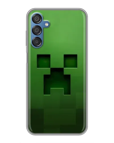 Чехол для Samsung Galaxy M15 (M156) с картинкой «Крипер микро-дизайн» Чехол для Samsung Galaxy M15 (M156) с картинкой «Крипер микро-дизайн»
