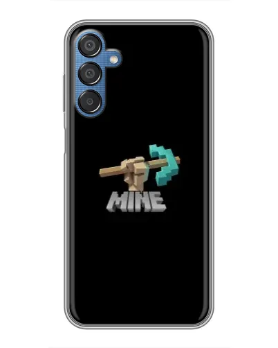 Чехол для Samsung Galaxy M15 (M156) с картинкой «Алмазная кирка» Чехол для Samsung Galaxy M15 (M156) с картинкой «Алмазная кирка»