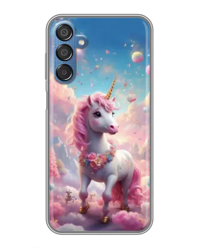 Чехол для Samsung Galaxy M15 (M156) с картинкой «Единорог среди облаков» Чехол для Samsung Galaxy M15 (M156) с картинкой «Единорог среди облаков»