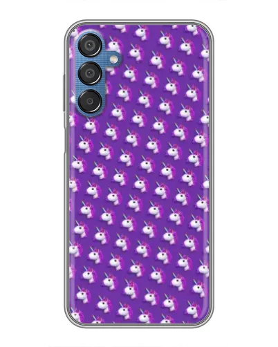 Чехол для Samsung Galaxy M15 (M156) с картинкой «Единороги на фиолетовом» Чехол для Samsung Galaxy M15 (M156) с картинкой «Единороги на фиолетовом»