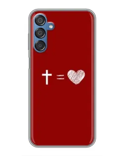 Чехол для Samsung Galaxy M15 (M156) с картинкой «Уравнение любви»