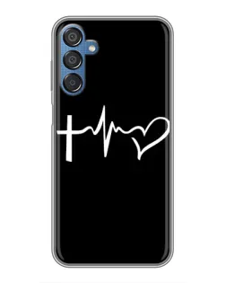 Чехол для Samsung Galaxy M15 (M156) с картинкой «Пульс веры»