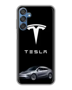 Чехол для Samsung Galaxy M15 (M156) с картинкой «Tesla Model Y» Чехол для Samsung Galaxy M15 (M156) с картинкой «Tesla Model Y»