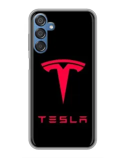 Чехол для Samsung Galaxy M15 (M156) с картинкой «Tesla Red Logo» Чехол для Samsung Galaxy M15 (M156) с картинкой «Tesla Red Logo»