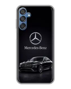 Чехол для Samsung Galaxy M15 (M156) с картинкой «Mercedes — решетка радиатора»