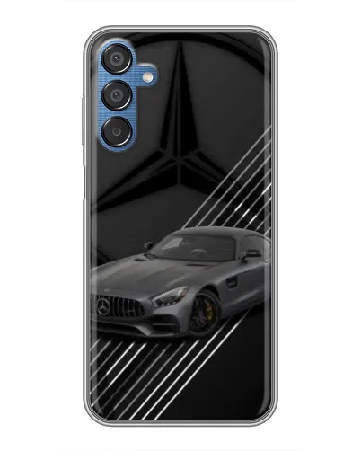 Чехол для Samsung Galaxy M15 (M156) с картинкой «Mercedes AMG — графика»
