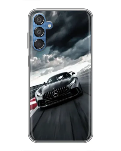 Чехол для Samsung Galaxy M15 (M156) с картинкой «Гоночный Mercedes AMG»