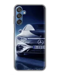 Чехол для Samsung Galaxy M15 (M156) с картинкой «Mercedes EQ — будущее»