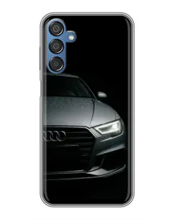 Чехол для Samsung Galaxy M15 (M156) с картинкой «Audi — детализация кузова» Чехол для Samsung Galaxy M15 (M156) с картинкой «Audi — детализация кузова»