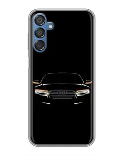 Чехол для Samsung Galaxy M15 (M156) с картинкой «Audi — ночной контур» Чехол для Samsung Galaxy M15 (M156) с картинкой «Audi — ночной контур»