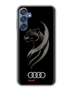 Чехол для Samsung Galaxy M15 (M156) с картинкой «Графика — пантера и Audi» Чехол для Samsung Galaxy M15 (M156) с картинкой «Графика — пантера и Audi»