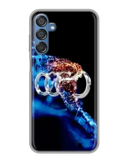 Чехол для Samsung Galaxy M15 (M156) с картинкой «Энергия лого Audi» Чехол для Samsung Galaxy M15 (M156) с картинкой «Энергия лого Audi»