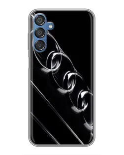 Чехол для Samsung Galaxy M15 (M156) с картинкой «Audi — абстрактные кольца» Чехол для Samsung Galaxy M15 (M156) с картинкой «Audi — абстрактные кольца»