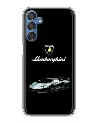 Чехол для Samsung Galaxy M15 (M156) с картинкой «Логотип Lamborghini классика» Чехол для Samsung Galaxy M15 (M156) с картинкой «Логотип Lamborghini классика»