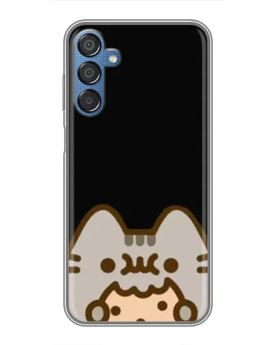 Чехол для Samsung Galaxy M15 (M156) с картинкой «Пушин на черном» Чехол для Samsung Galaxy M15 (M156) с картинкой «Пушин на черном»