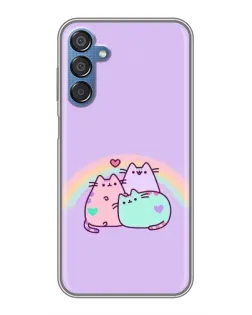Чехол для Samsung Galaxy M15 (M156) с картинкой «Радужные Пушины» Чехол для Samsung Galaxy M15 (M156) с картинкой «Радужные Пушины»