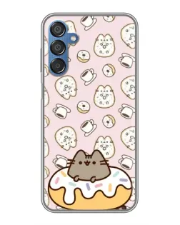 Чехол для Samsung Galaxy M15 (M156) с картинкой «Пушин на пончике» Чехол для Samsung Galaxy M15 (M156) с картинкой «Пушин на пончике»