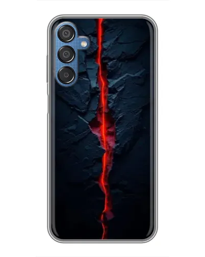Чехол для Samsung Galaxy M15 (M156) с картинкой «Kрасная лавовая трещина» Чехол для Samsung Galaxy M15 (M156) с картинкой «Kрасная лавовая трещина»