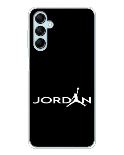 Чехол для Samsung Galaxy M16 с картинкой «Jordan White Logo» Чехол для Samsung Galaxy M16 с картинкой «Jordan White Logo»