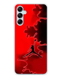Чехол для Samsung Galaxy M16 с картинкой «Jordan Red Smoke»