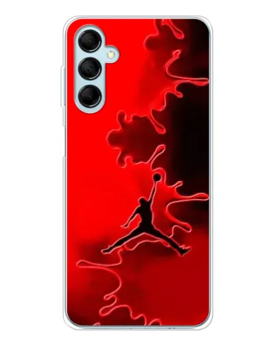 Чехол для Samsung Galaxy M16 с картинкой «Jordan Red Smoke» Чехол для Samsung Galaxy M16 с картинкой «Jordan Red Smoke»