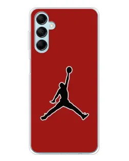Чехол для Samsung Galaxy M16 с картинкой «Jordan Red Back»