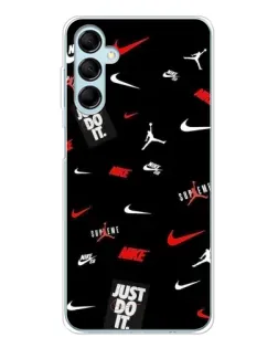 Чехол для Samsung Galaxy M16 с картинкой «Nike Mix Pattern»