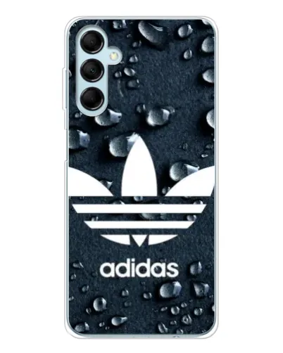 Чехол для Samsung Galaxy M16 с картинкой «Adidas Trefoil Blue»